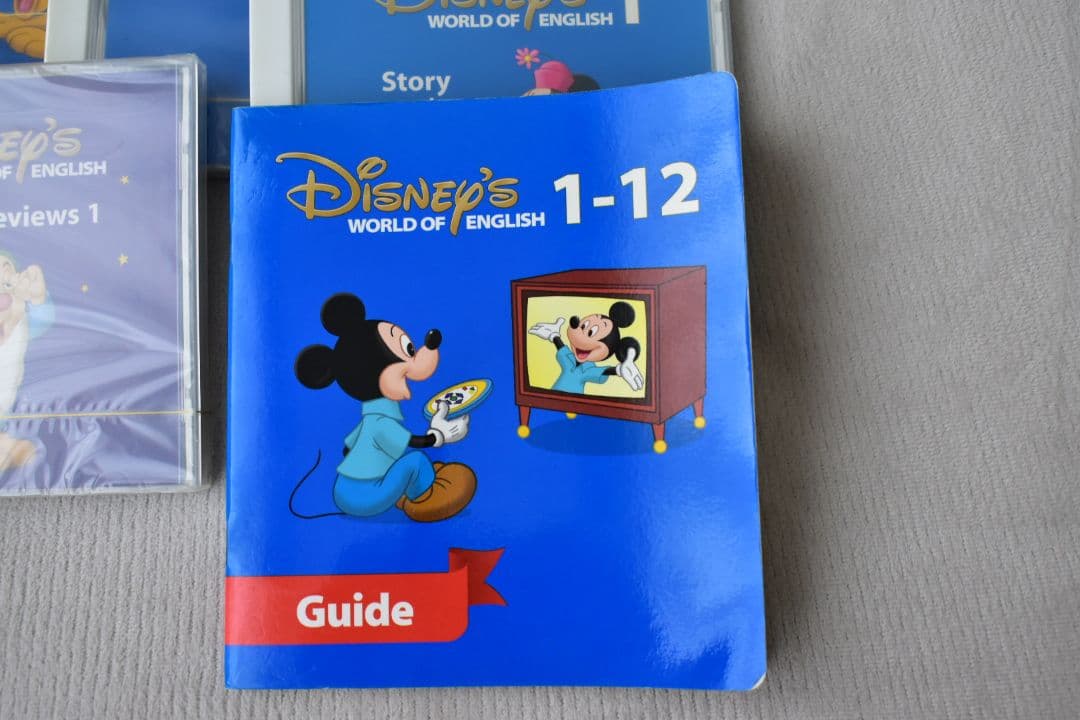 新品あり)ディズニー英語 ワールドファミリー　メインプログラム ストレートプレイ