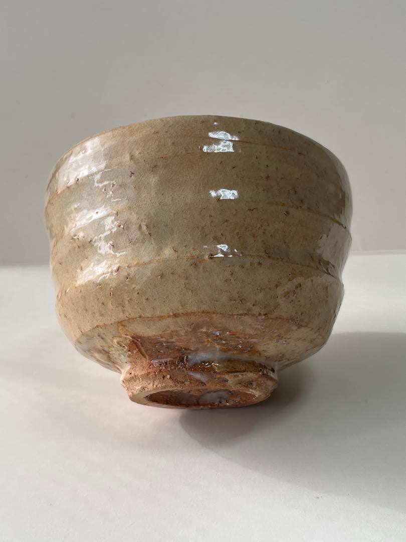 新品未使用　兼田昌尚作　萩焼　抹茶茶碗