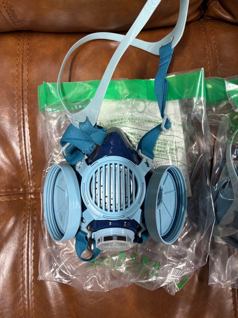 サカヰ式防毒マスク5個セット　7191DKG-02 興研