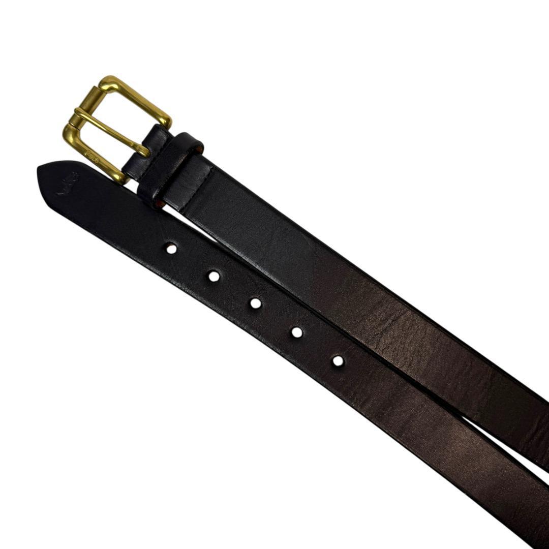 美品 POLO RALPH LAUREN 3183 ベルト ゴールド ブラック