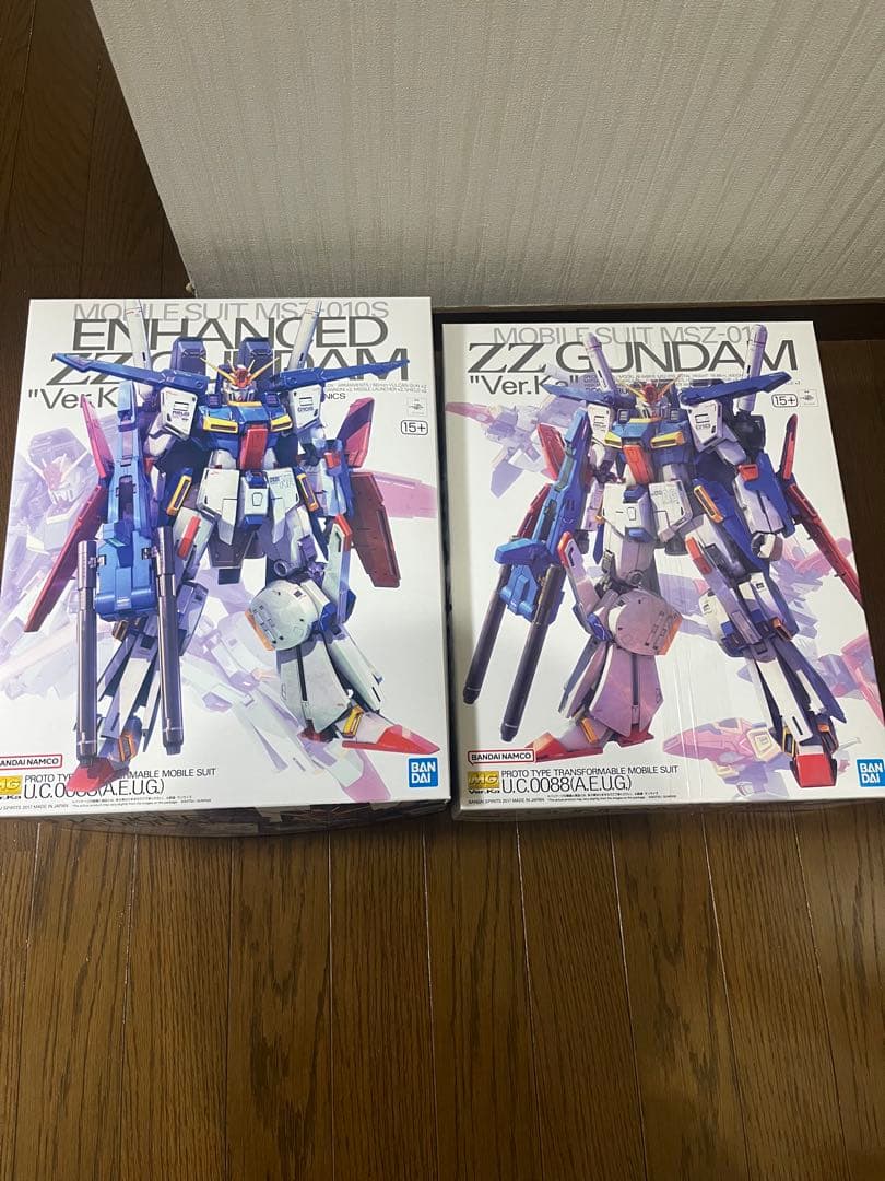 専用　MG ZZガンダム　強化型ZZガンダム