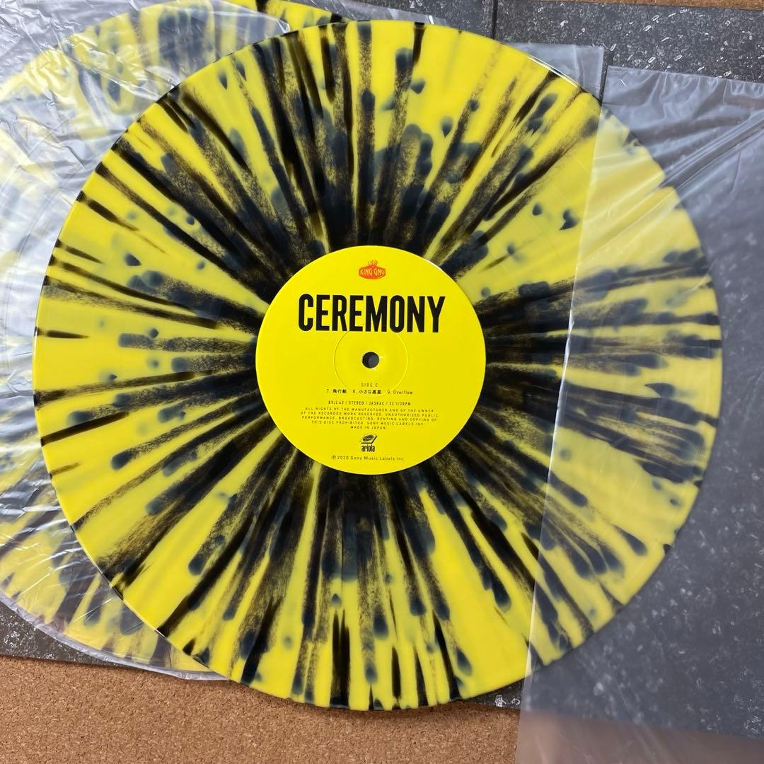 King Gnu 「CEREMONY」完全生産限定盤 LP レコード