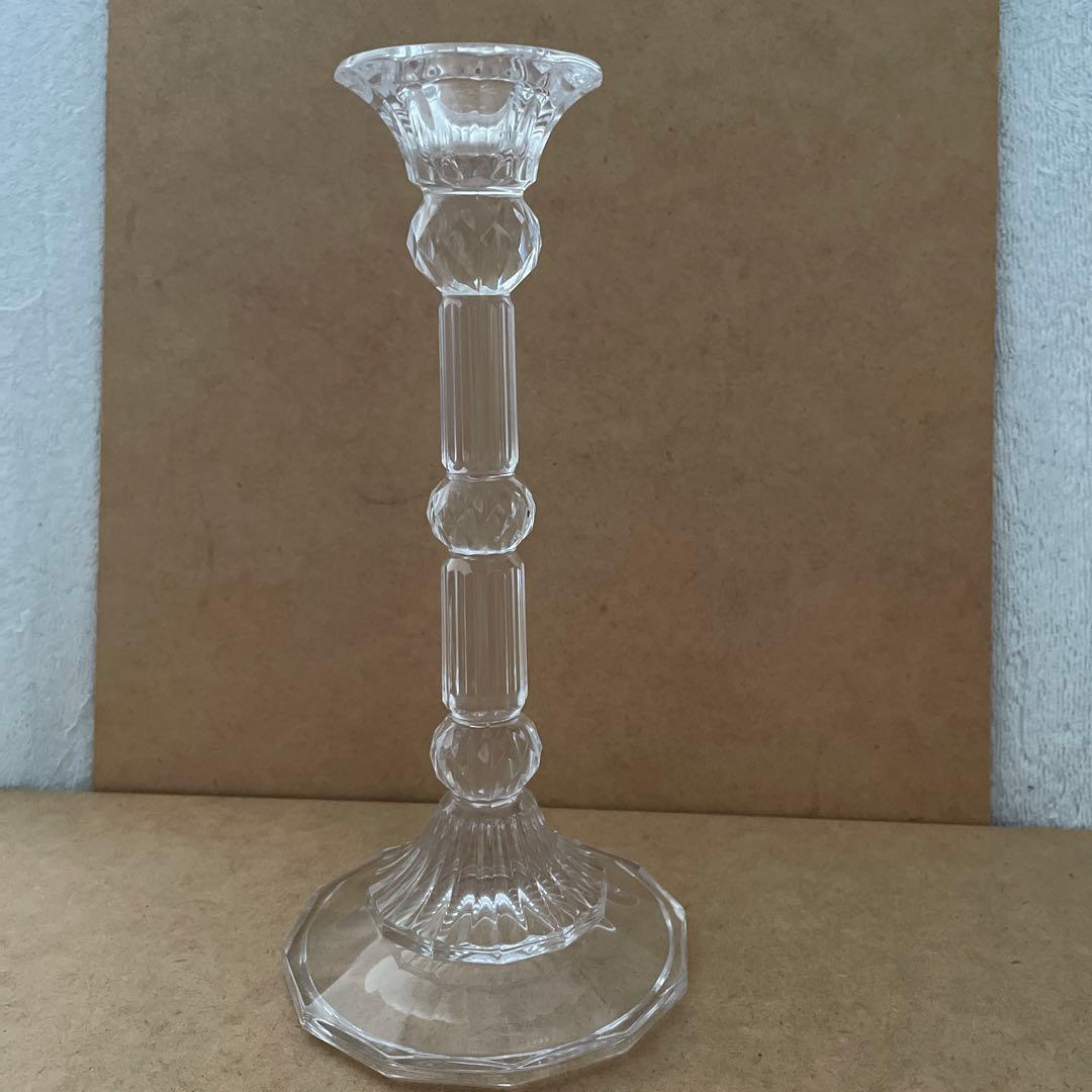 クリスマスセールしました！クリスタルキャンドルスタンド　ポーランド製6脚