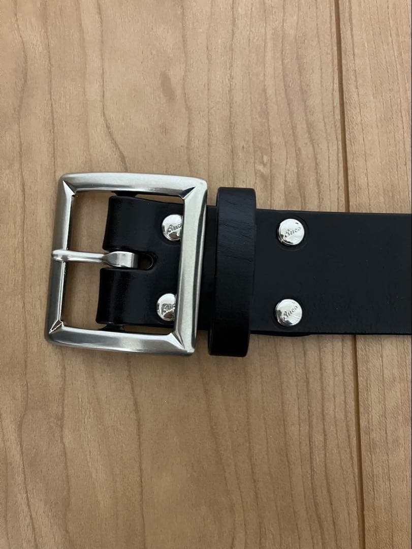 美品　W32 リアルマッコイズ　ブコ　バトック　ホースハイド　カーブベルト