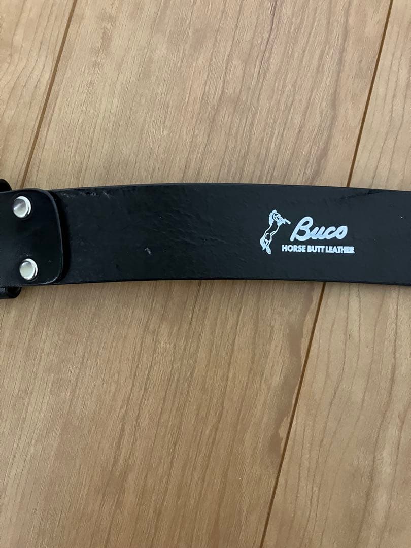 美品　W32 リアルマッコイズ　ブコ　バトック　ホースハイド　カーブベルト