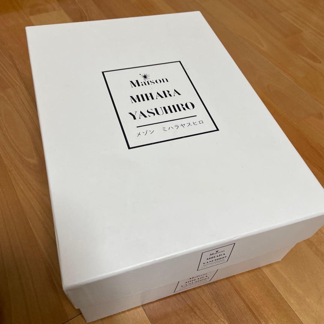 ミハラヤスヒロ スニーカー ハンク ロー ダメージ加工