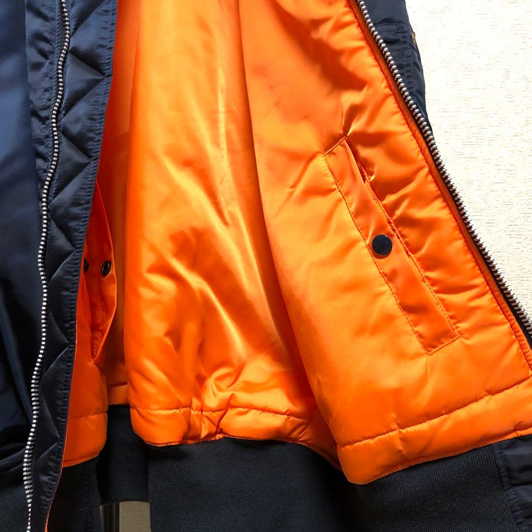 ALPHA JAPAN SPEC MA-1 5L ネイビー