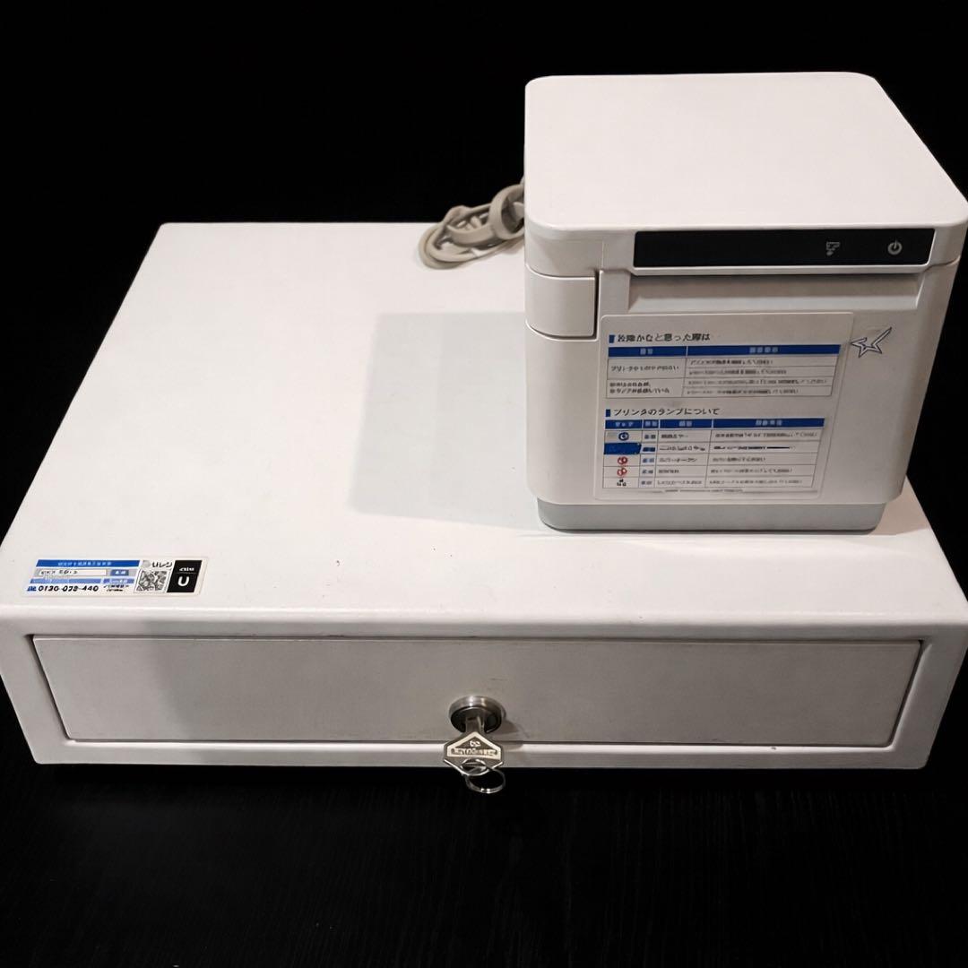 ◆中古 mC‑Print3 レシートプリンター&ドロワーセット❗️スター精密