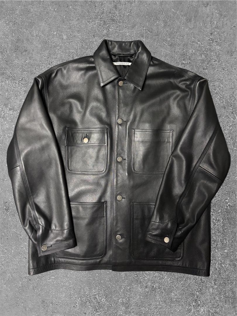 TRISECT2 レザーカーコート ミシガンチョアコート