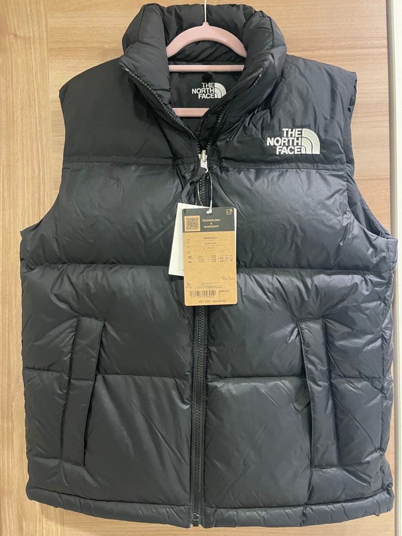 THE NORTH FACE NDW92557 ブラック L ヌプシベスト