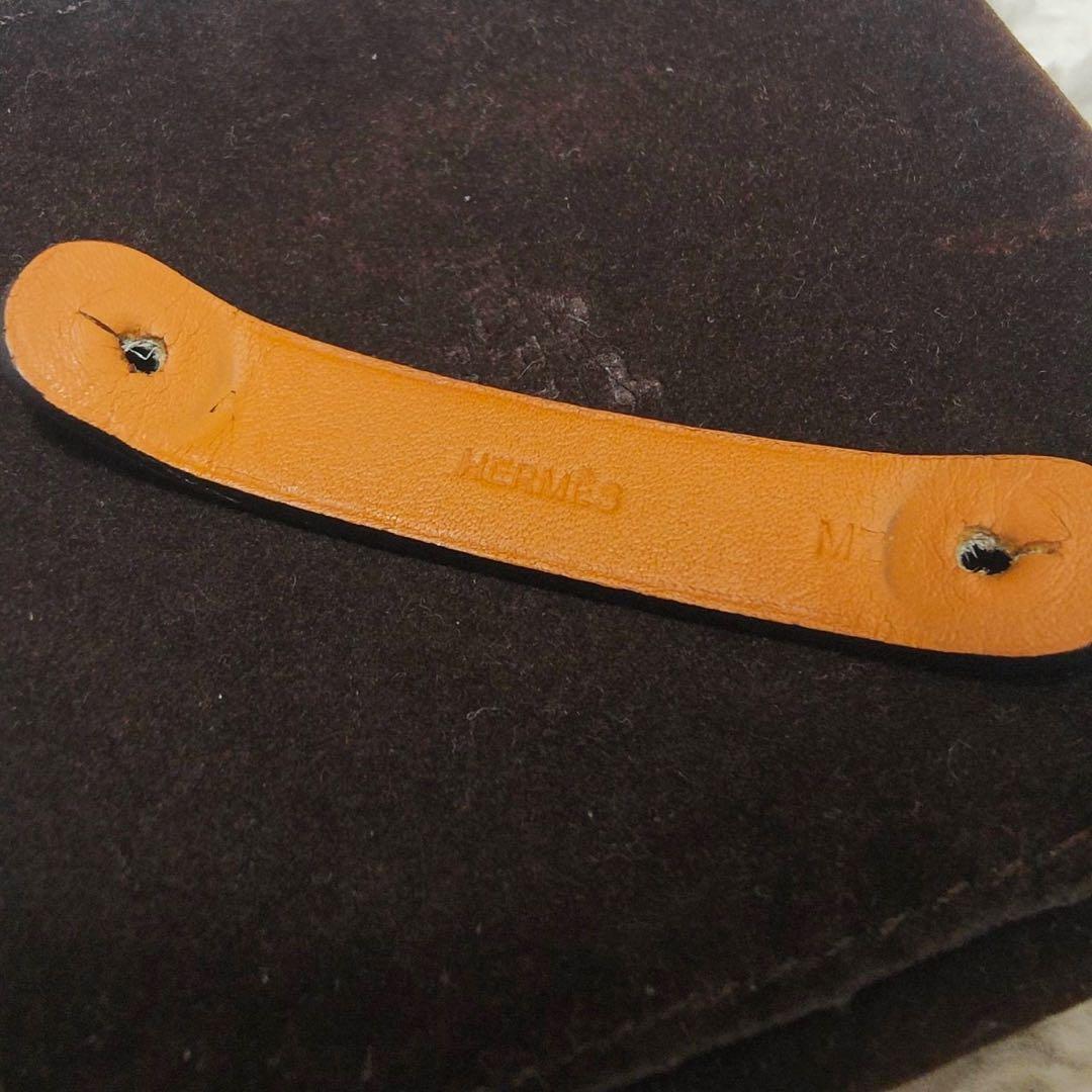 【極美品】HERMES トゥアレグ バングル レザー シルバー 刻印 T6