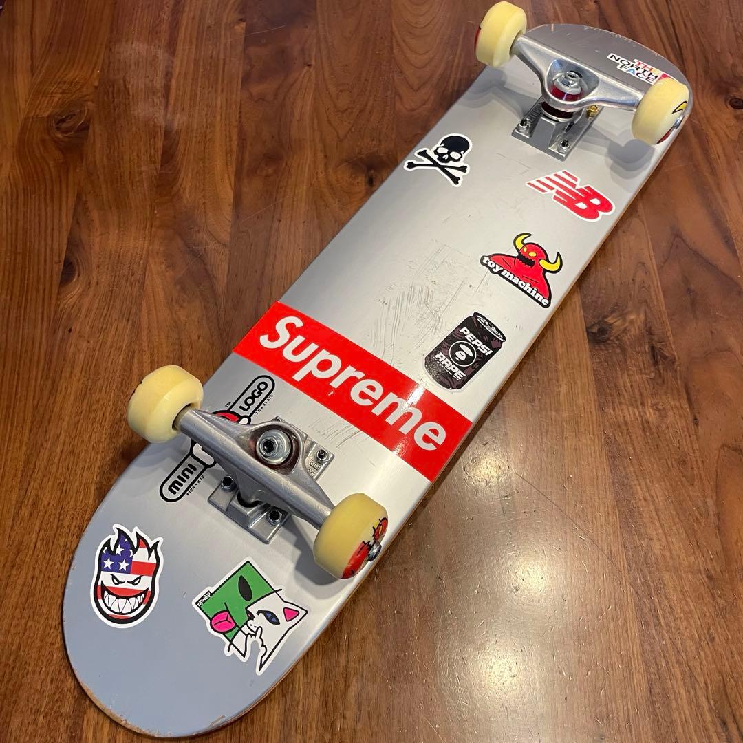 ミニロゴ　美品　スケボー　コンプリート　子供用　ベンチャートラック　トイマシーン