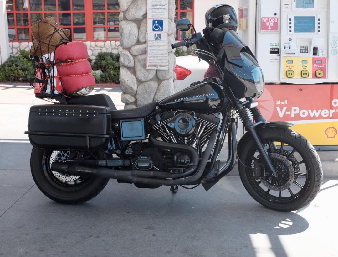 ハーレー クォーターフェアリング用 リップスクリーン スモーク ラミナータイプ