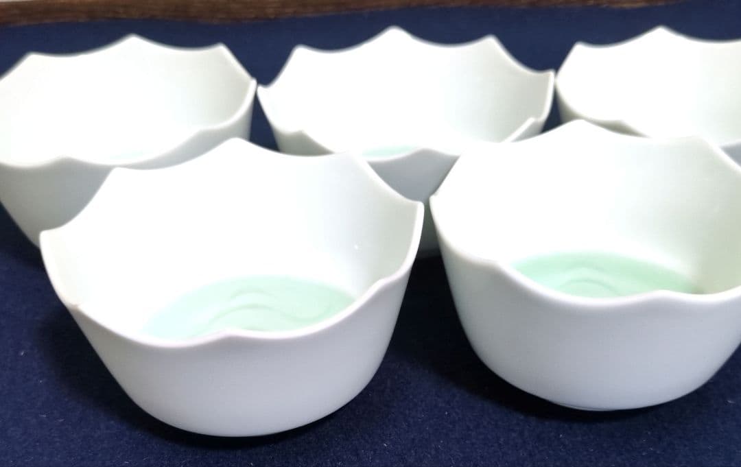 人間国宝　井上萬二　小鉢5個　 有田焼