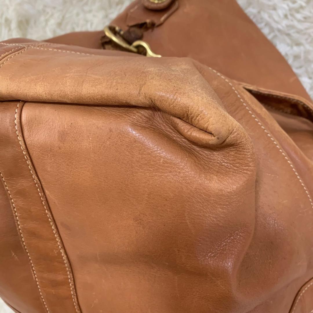 希少✨OLD COACH 2way 大容量 ボストンバッグ ショルダーバッグ