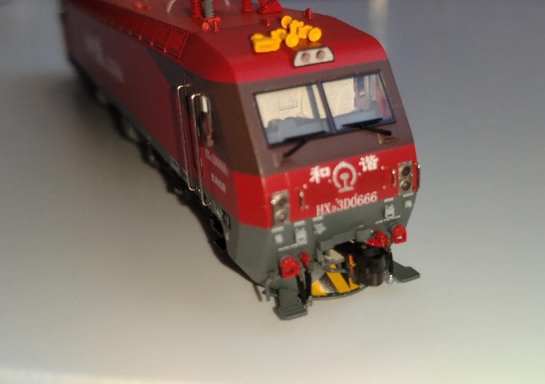 長鳴火車模型　HXD3D 電気機関車 Nゲージ