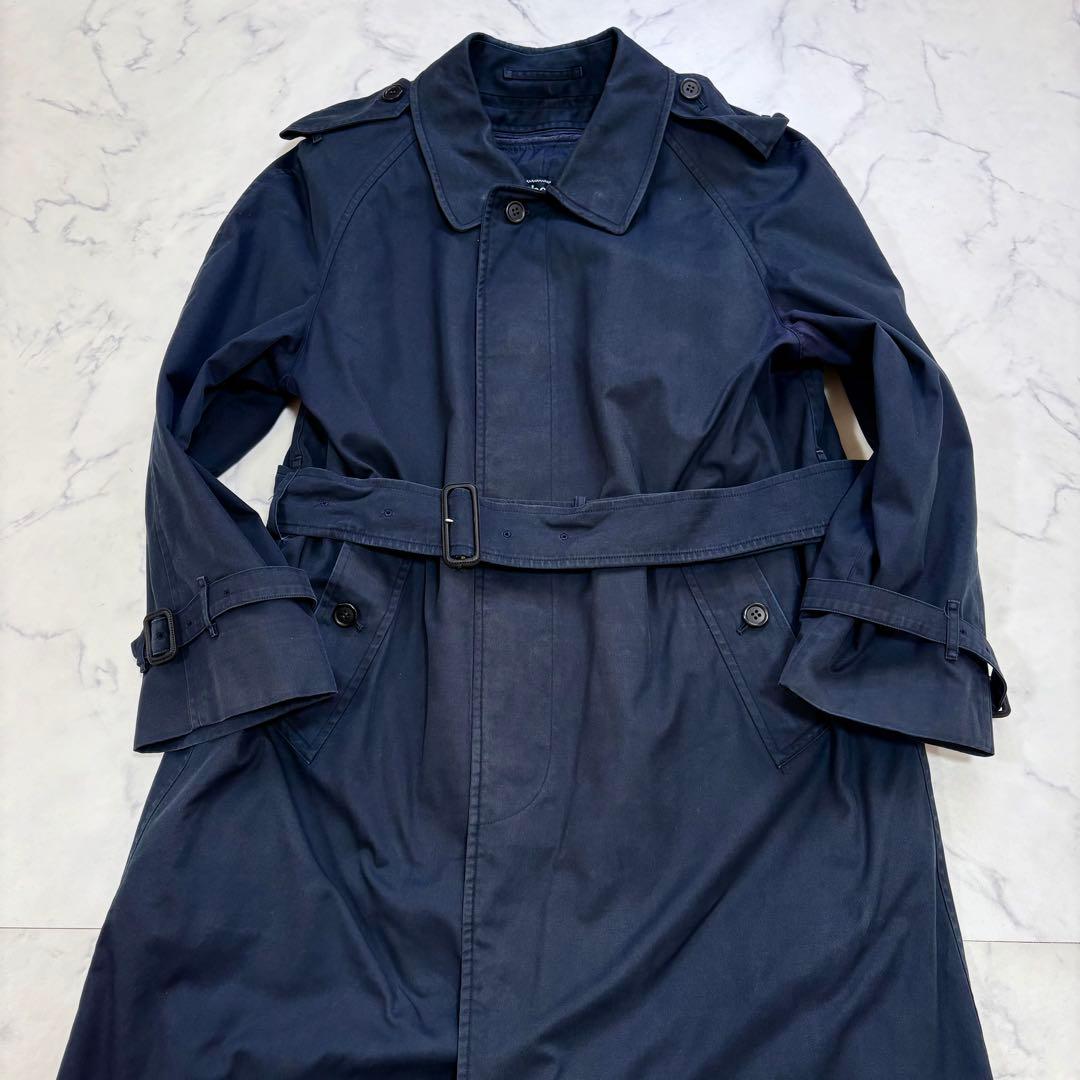BURBERRY トレンチコート ライナー付 ロングコート 表記165 ブラック
