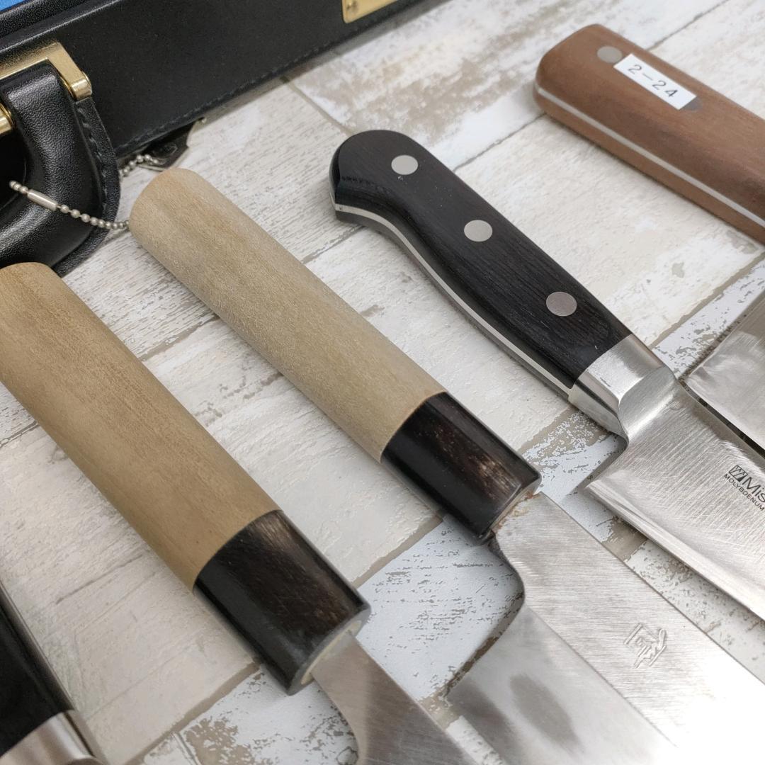 武蔵野調理 misono ミソノ 包丁 セット 牛刀 三徳 出刃 柳刃 ほか
