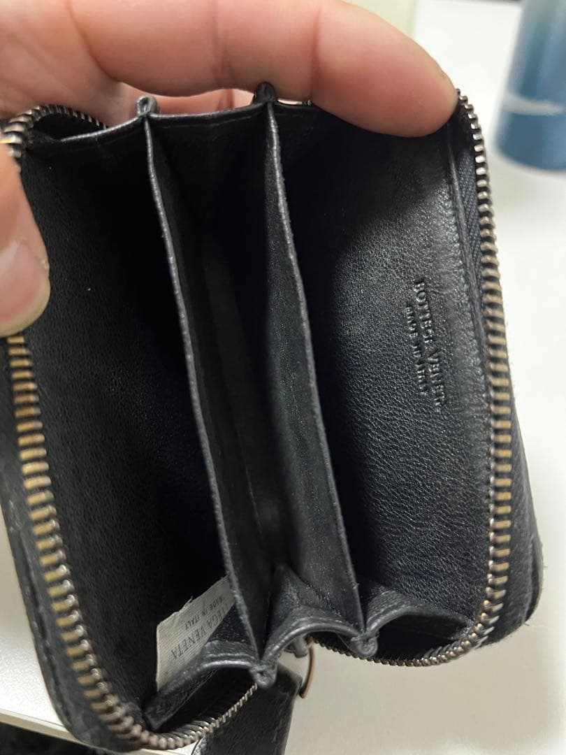 ボッテガヴェネタ　小銭入れ　ブラック