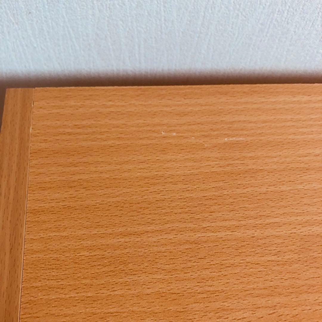 3段収納ボックス　ウッド調　マグネットタイプ