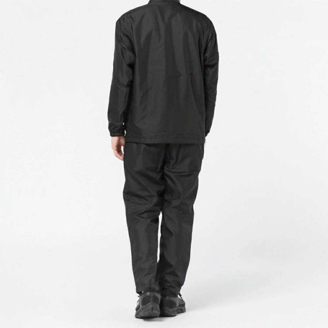 新品　デサント ウインドブレーカー 上下セット　セットアップ　ネイビー　Lサイズ