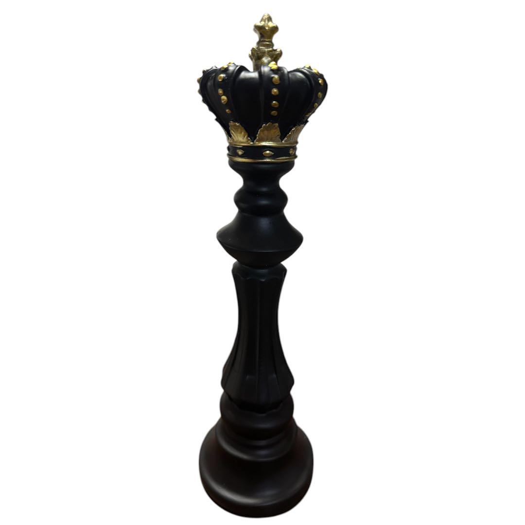 【訳あり】チェス像　オブジェ　レトロフィギュア インテリア おしゃれ