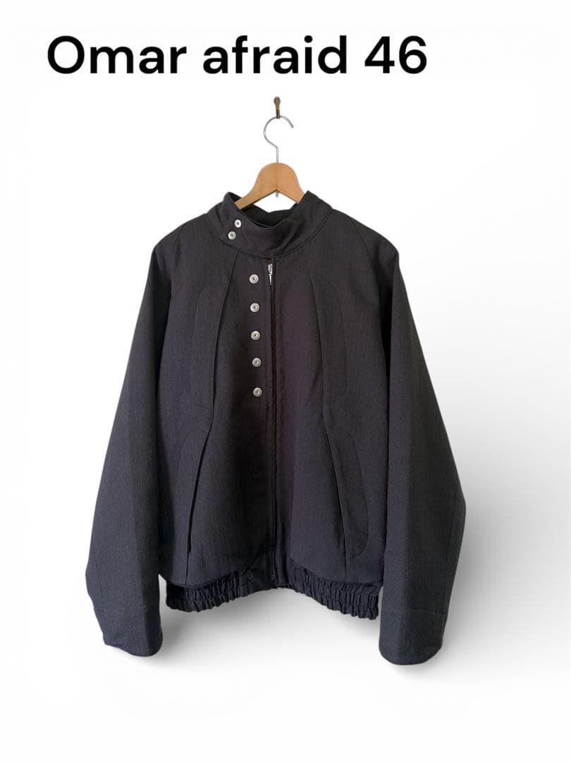 ジャケット・アウター Omar Afridi 23aw BLACK TECH DRIZZLER 46