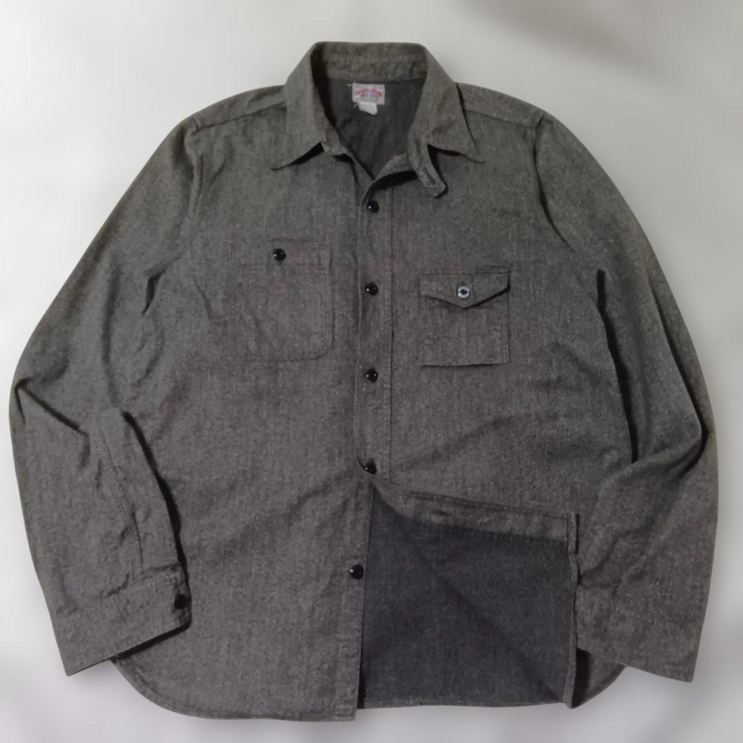 JOE McCOY 8 HOUR UNION　ブラックシャンブレーシャツ　17