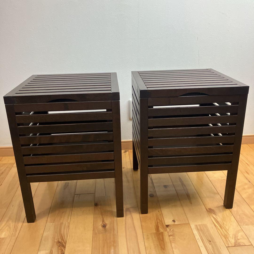 【希少廃盤品】　IKEA MOLGER イケア　マルゲルスツール　2個