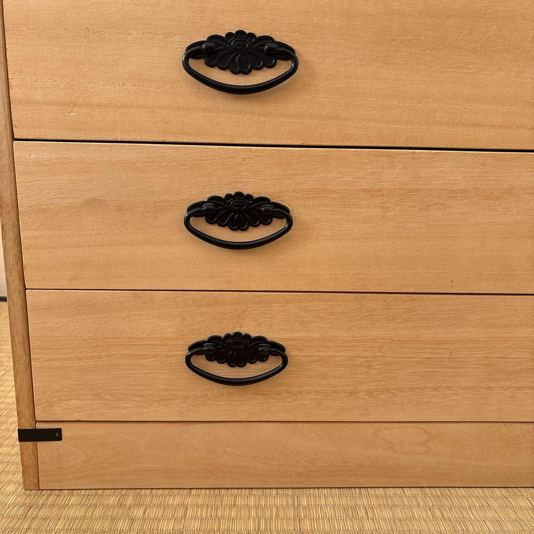 【送料込み】着物箪笥　桐箪笥　着物収納　6段　アクあり