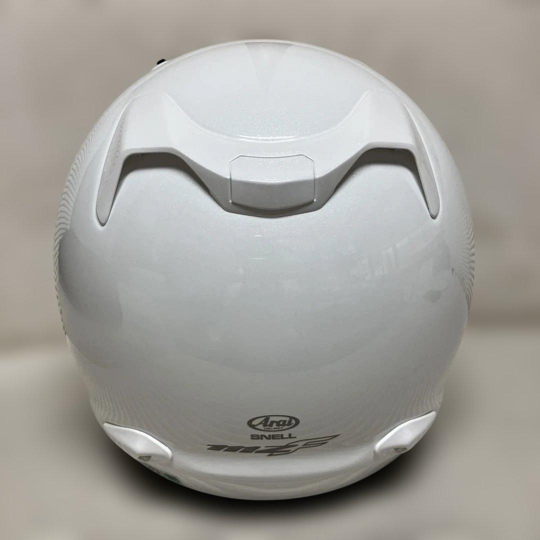 Arai グラスホワイト ジェットヘルメット65-66cm XXL【1】