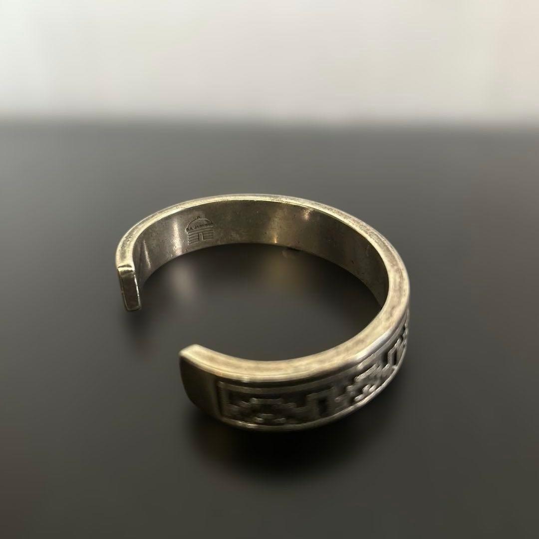 故 DanJackson ダンジャクソン　ラグ柄　バングル