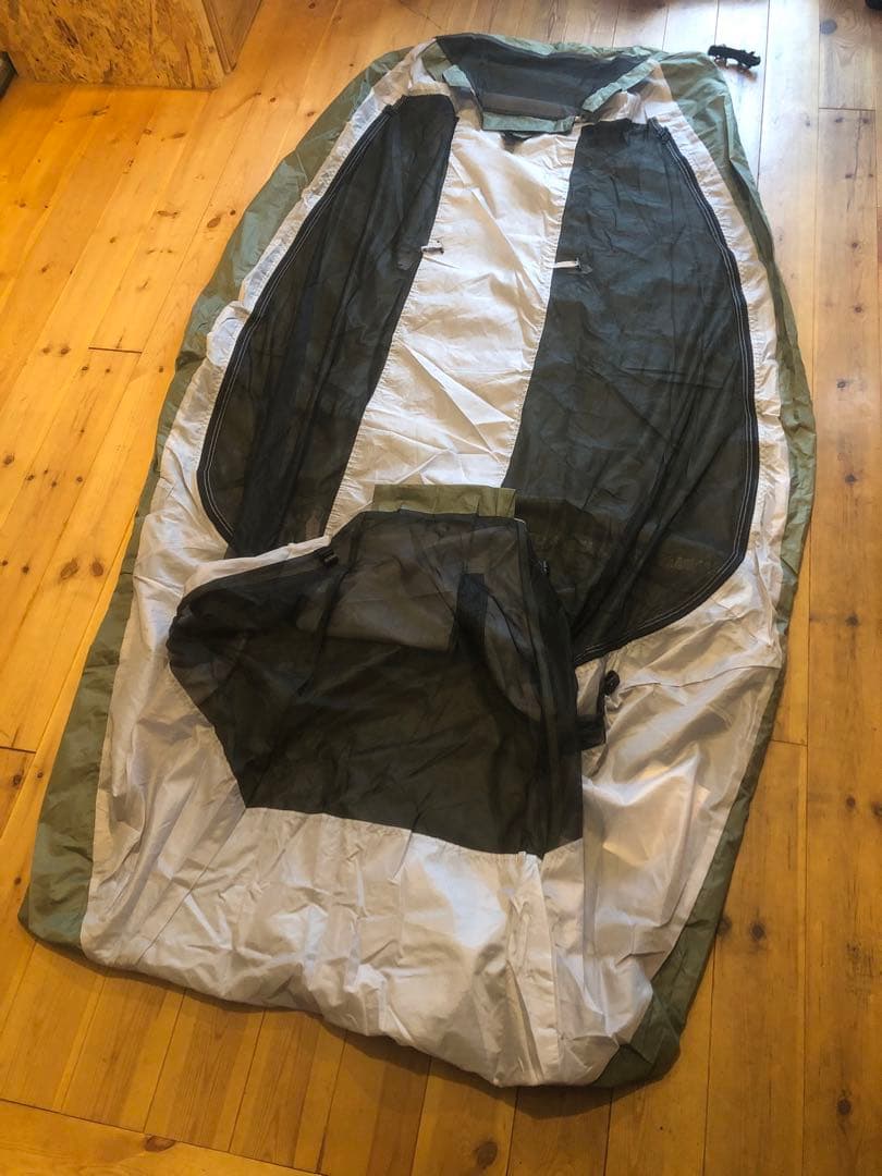 ギアトップ1人用 テント カモフラージュ