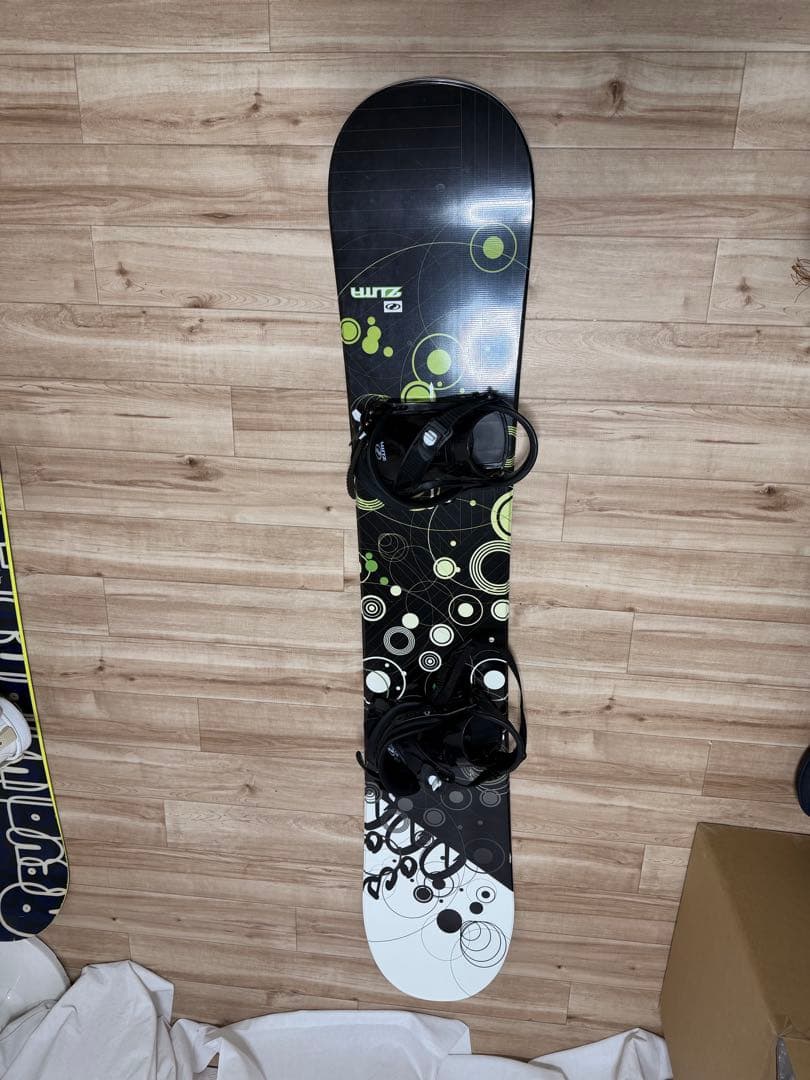 ZUMA スノーボード ビンディングセット 156cm 中古
