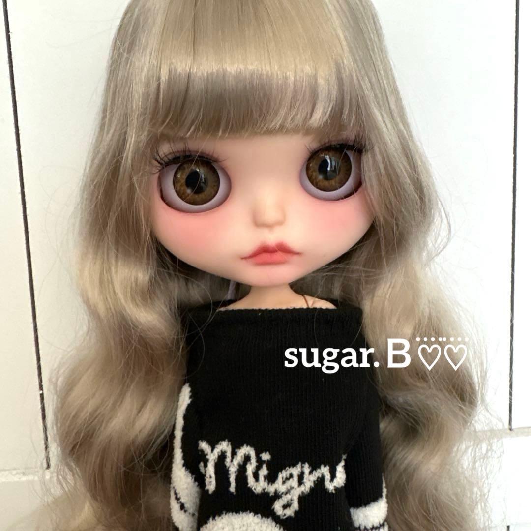 新年♡アイシードールカスタム❤︎シルバーブロンド❤︎