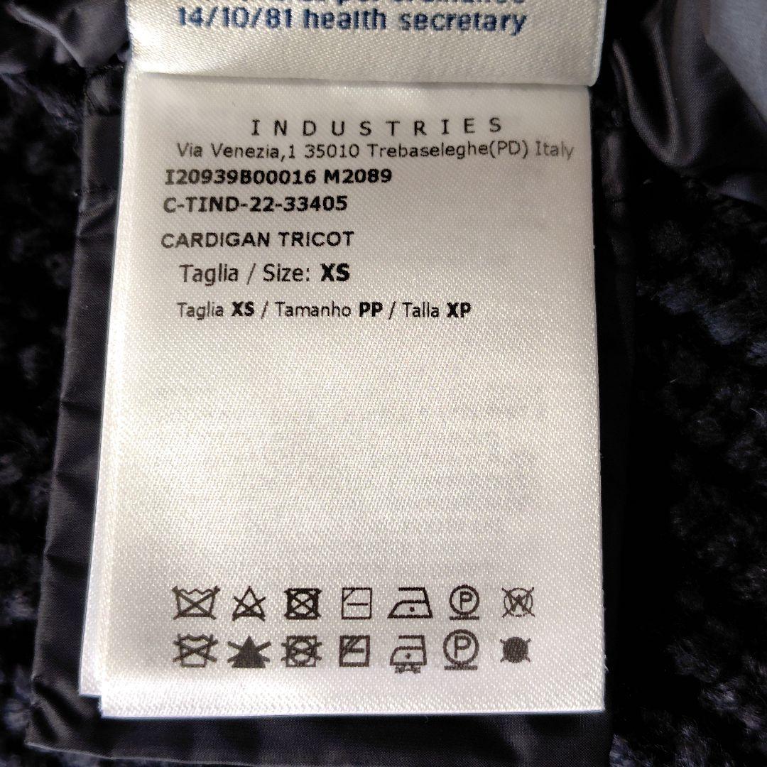 良品 モンクレール ダウン×ニット ハイネックカーディガン レディース 22年