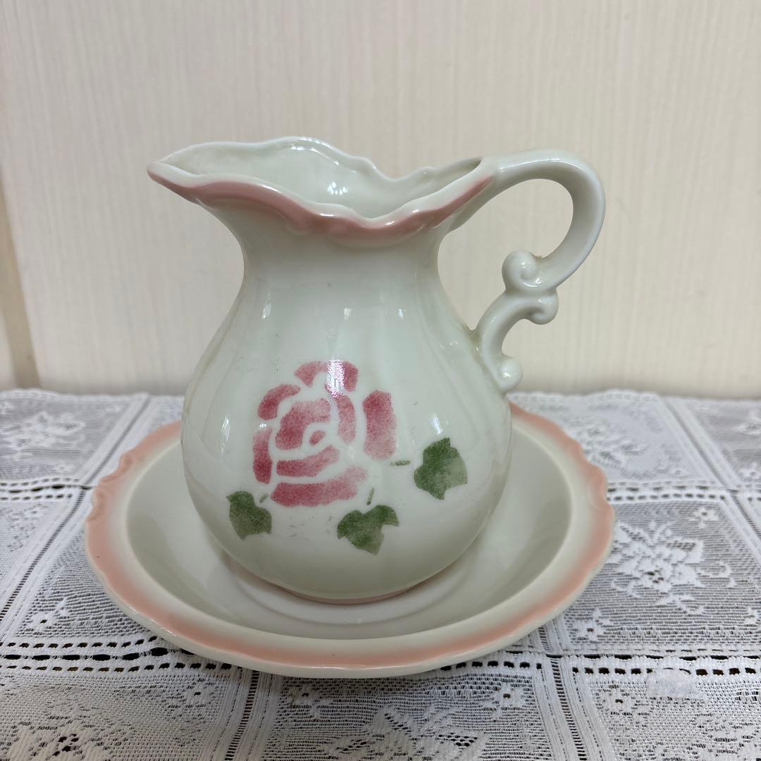 マニーローズ　ジャグ＆ソーサー