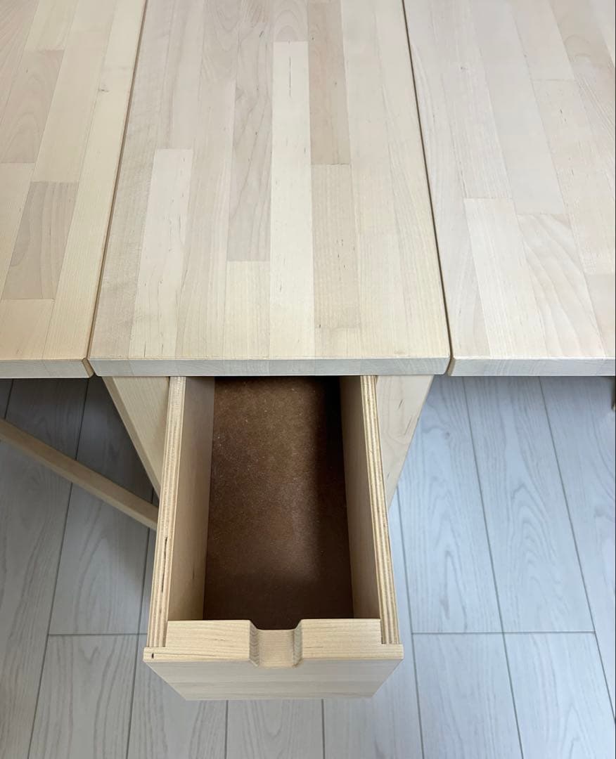 【極美品】IKEA イケア　NORDEN バタフライテーブル　折りたたみテーブル