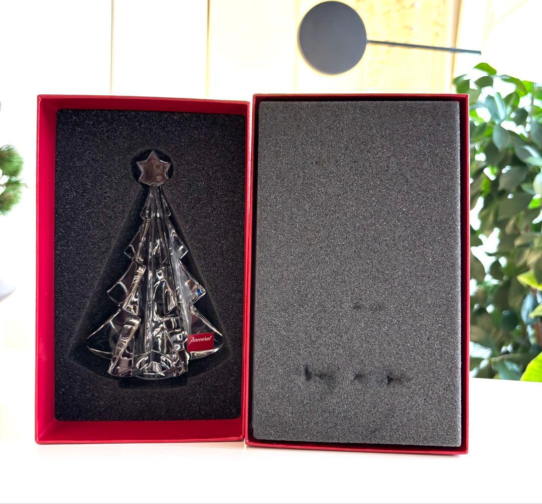 ［美品］Baccarat バカラ　クリスマスツリー