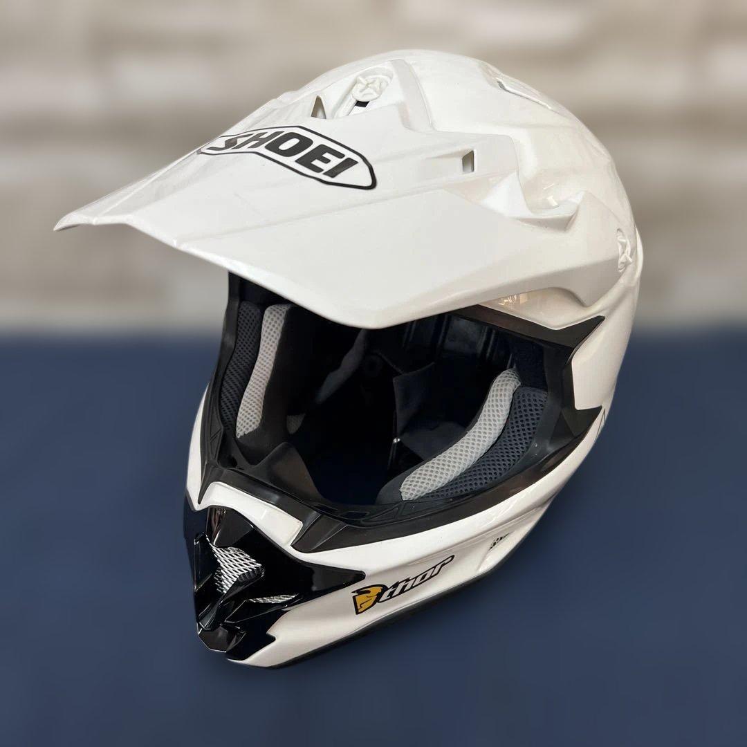 SHOEI VFX-WR フルフェイス　オフロード　ヘルメット ホワイト
