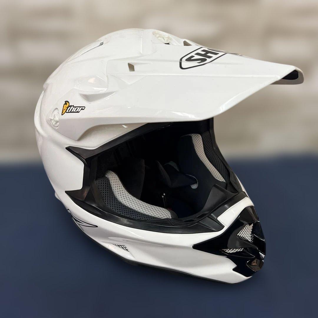 SHOEI VFX-WR フルフェイス　オフロード　ヘルメット ホワイト