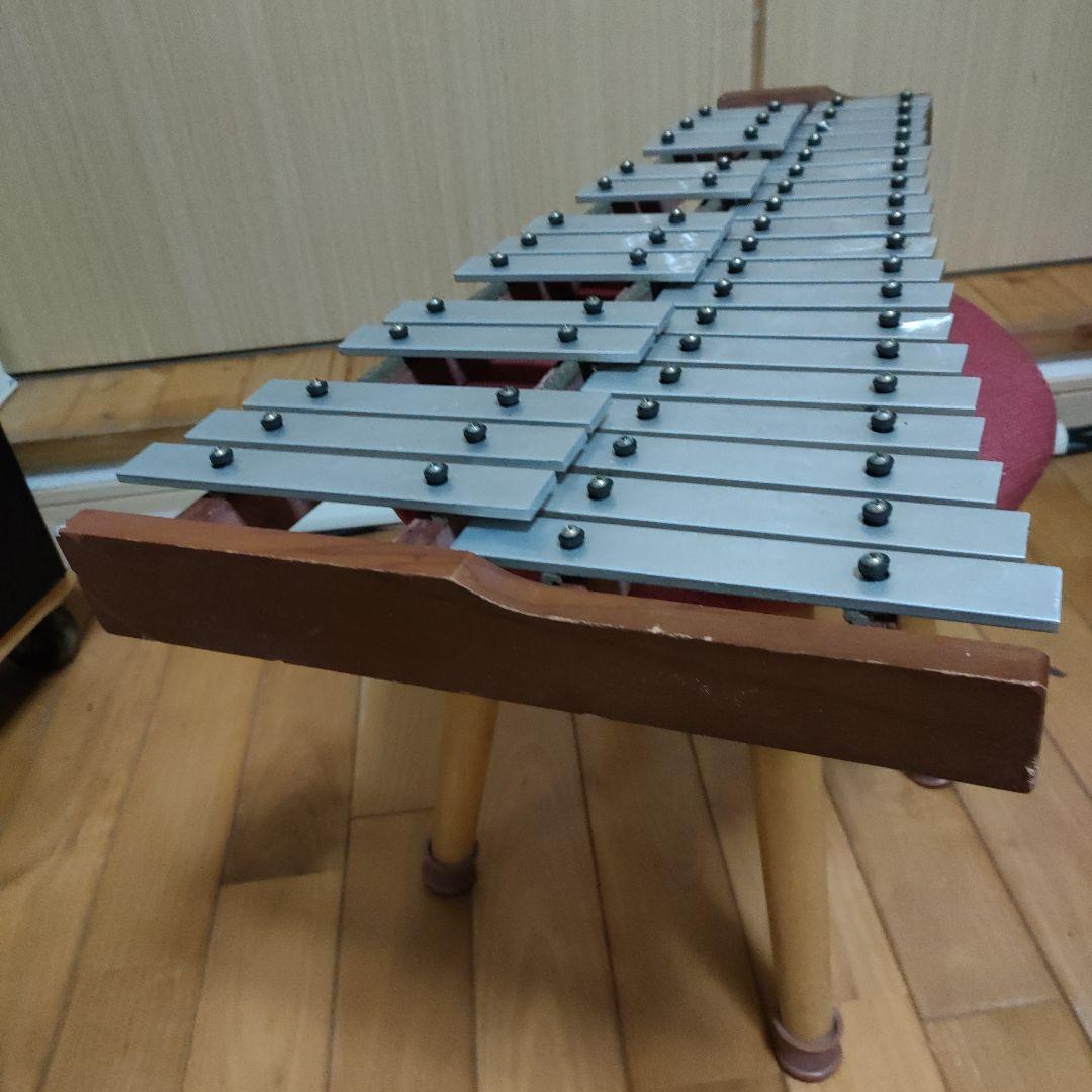 日本製Saitoグロッケン 　鉄琴32鍵盤Japan