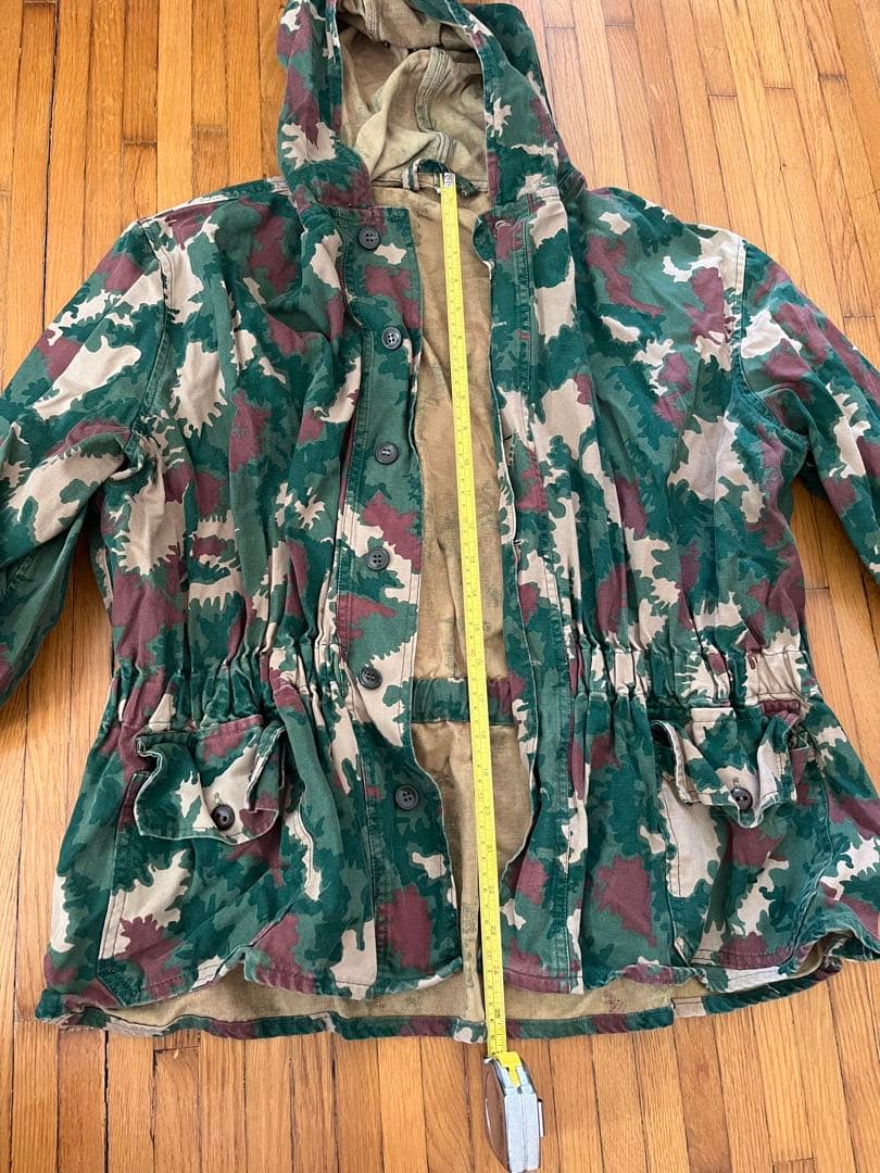 ハンガリー軍　珍しい　ヴィンテージ　迷彩　ツーピース