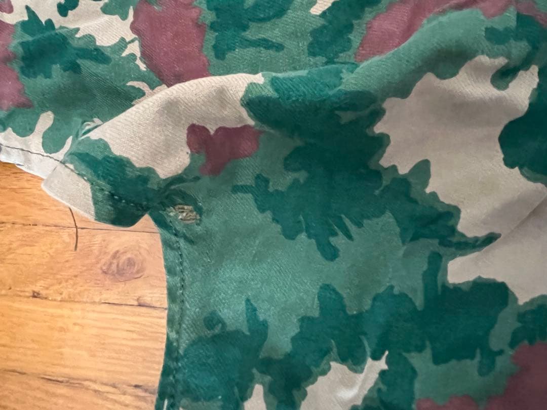 ハンガリー軍　珍しい　ヴィンテージ　迷彩　ツーピース