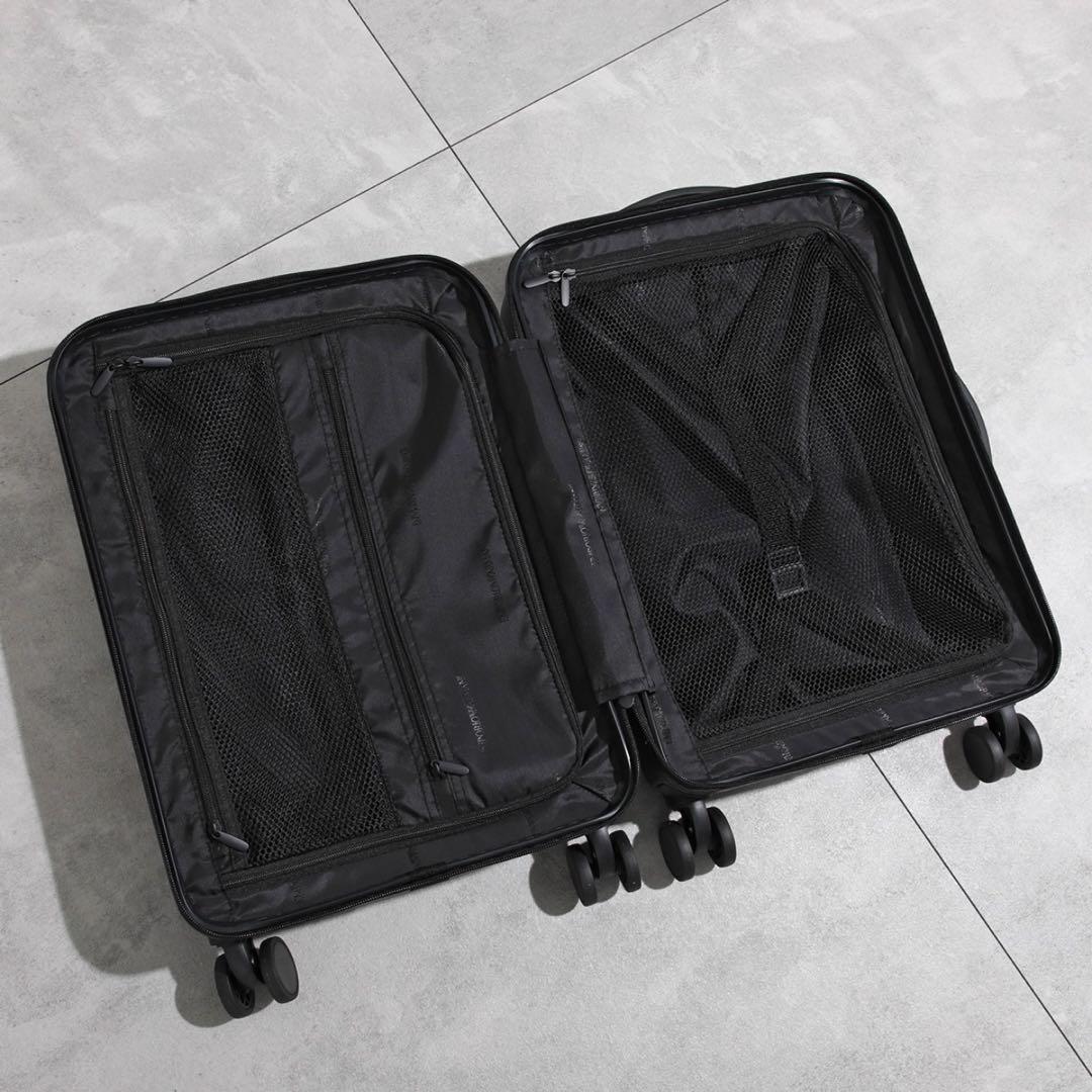 ABS スーツケース サフィアーノディテール＆イーグルプレート キャビンサイズ