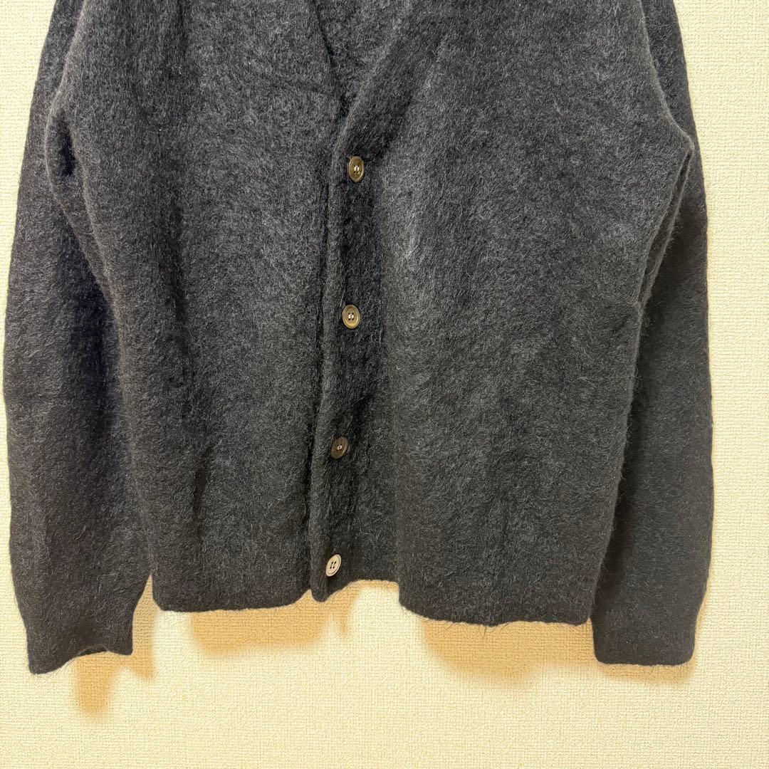 【美品】BEAUTY&YOUTH モヘヤ混 ニットカーディガン L