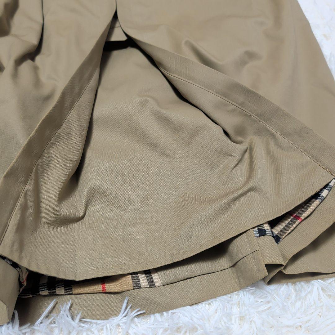 美品 BURBERRY トレンチコート ライナー付 ベルト付ノバチェック