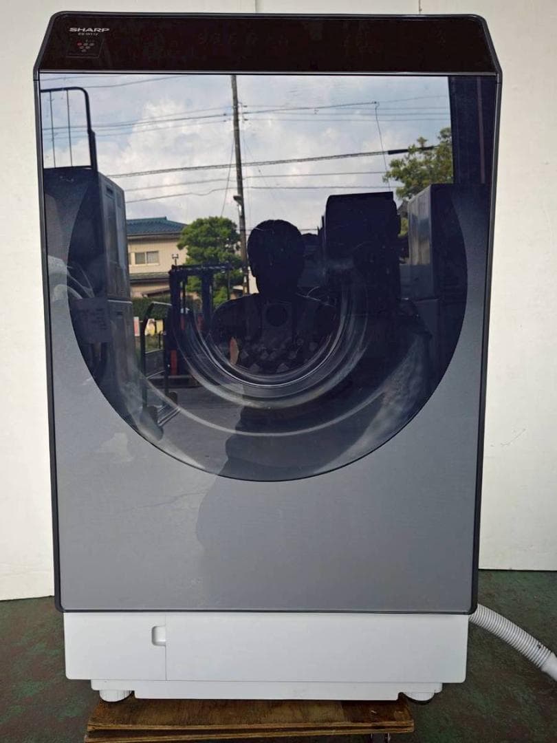 【完動品】SHARP シャープ ドラム式洗濯乾燥機 ES-W112-SR