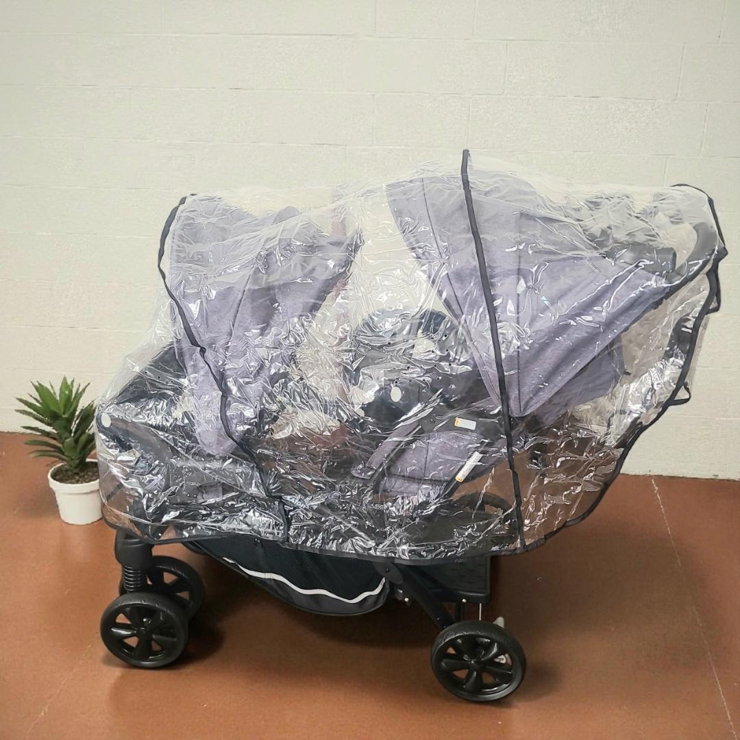 【美品】KATOJI カトージ 二人乗りベビーカー 二人でゴーDX