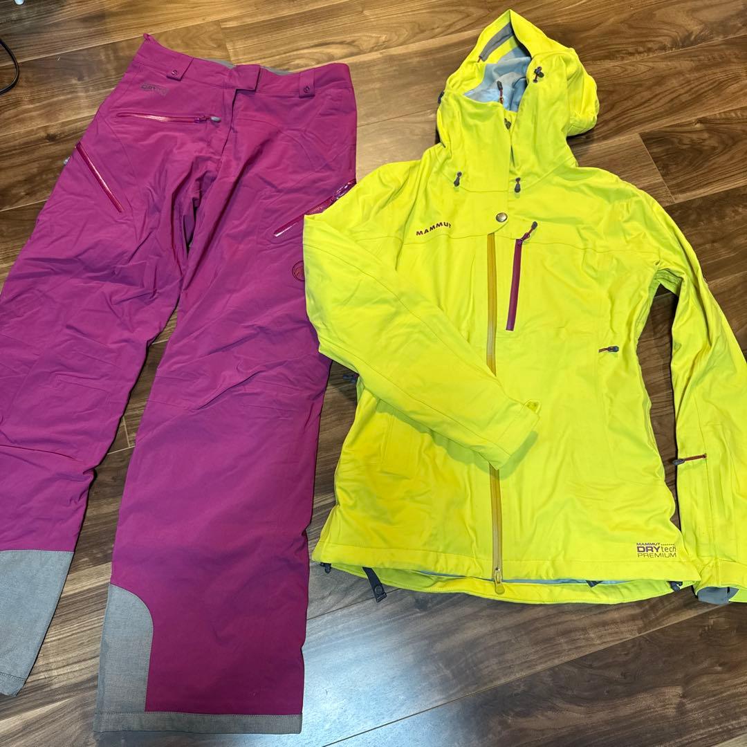 MAMMUT マムート スキーウェア セット　直営店購入